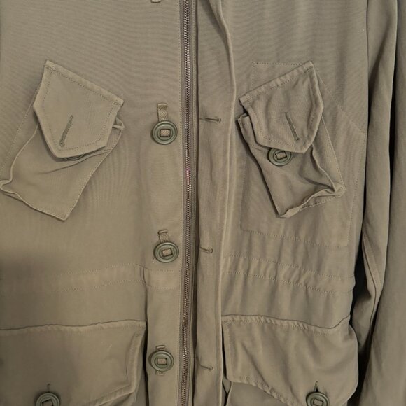 Tilley Nylon Army Green Combat Coat Military Jacket - Medium - Picture 3 of 13